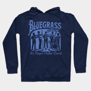 Blue Grass Finger Pickin' Good Old Time Mountain Hoodie